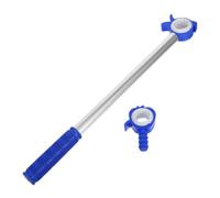 FOYTOKI Blue Window Opening Rod for Effortless Access to High or Distant Windows, Made of Sturdy Aluminum Alloy and Plastic, for Living Room and School Classroom Management