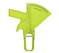 FOYTOKI Body Fat Caliper Measuring Tool for Accurate Body Fat Percentage Measurement at Home, Easy to Use and Clean Plastic Skinfold Caliper for Fitness Tracking and Personal Trainers