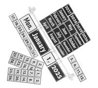 FOYTOKI Boho Classroom Calendar Bulletin Board Set Flip Calendar with Date Cards Educational Tool for Teaching Days Months Versatile Decor for Preschool Elementary Classrooms
