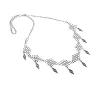 FOYTOKI Boho Festival Accessories Women Hair Decoration Face Chain Headwear Gold Necklace