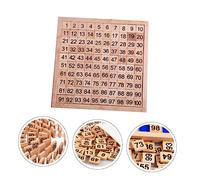 FOYTOKI Boy Girl Puzzle Wooden Educational Toy Boys and Girls Math Counting Playset Safe Smooth Surface Early Learning Toy for