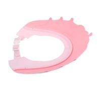 FOYTOKI Boy Girl's Shampoo Cap Adjustable Crown Boys and Girls Bath Hat Silicone Hair Wash Shield Ear Protection for Toddlers Tub