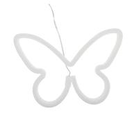 FOYTOKI Butterfly Neon Lamp LED Night Light USB Battery Powered Decorative Decor Hanging Light for Bedroom Gift