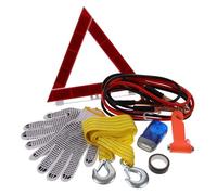 FOYTOKI Car Roadside Kit Car Tool Set Multi-Functional Safe Materials Abs Rubber Metal Cloth Vehicle Inspections On-the-go Use Emergency Tool Kit