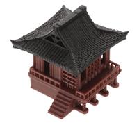 FOYTOKI Chinese Style Pavilion Statue Plastic Lightweight Fish Tank Decor