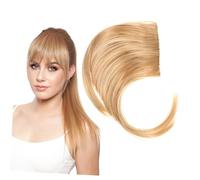 FOYTOKI Clip In Bang Hair Piece for Women Lightweight Faux Bangs Hair Extension Clip Realistic Fringe Hair Accessory for Seamless Integration and All Day Comfort