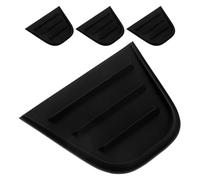 FOYTOKI Corner Protector 4 pcs PVC Black Edge Guards for Suitcase Toolbox Shipping Packaging