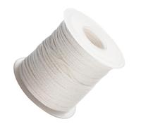 FOYTOKI Cotton Candle Wicks for Candle Making 1 Roll 30m Long Smokeless Braided Cotton Wick Spool Suitable and Craft Projects