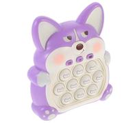 FOYTOKI Cute Cartoon Quick Pushing Game Machine Engaging Handheld for Encourages Social Interaction Enhances Cognitive Skills Adorable Design with Sound Effects for Stress Relief and Fun