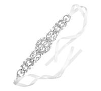 FOYTOKI Delicate Bridal Rhinestone Headband for Women Elegant Wedding Hair Accessory Comfortable Fit with Ergonomic Design for Brides Their Special Day Loved