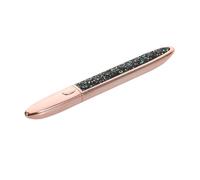 FOYTOKI Diamond Bling Glitter Self-adhesive Eyeliner Pencil No Blooming Quick-dry Makeup Tool for Women and Beginners with Sparkling Shell Design