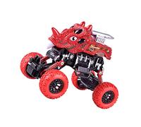 FOYTOKI Dinosaur Car Toy Pull Back Car Easy to Play Dinosaur for Boys and Girls Push and Go Toy Boy Girl Random Style