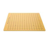FOYTOKI Dual-sided Chessboard Practical and Elegant Design for Gobang and Chinese Chess Wooden with Dual-use Functionality for Home Board Game Entertainment