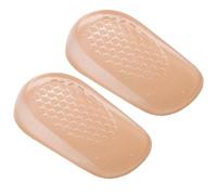 FOYTOKI Elastic Soft Silicone Height Increase Insoles for Men Women Invisible Gel Heel Lift Inserts Fit Comfortable Shoe Pads for Discreet Height Boost Cushion