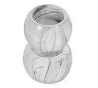 FOYTOKI Electric Toothbrush Holder Stand with Space-saving Design 2pcs Ceramic and Exceptional Durability, Modern Elegant Bathroom Countertop Organizer for Home Use