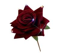 FOYTOKI Floral Hair Stick Rhinestone Rose Hairpin Fascinators Pearl Rhinestones Hairpin Chinese Style for Women