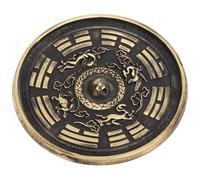 FOYTOKI Four Divine Beasts Copper Exorcism Mirror Home Decor Ornament