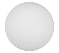 FOYTOKI Glass Lampshade Frosted Milk White Globe Light Cover 130mm Diameter 65mm Opening Sphere Lamp Shade Replacement for Pendant Lighting Fixtures