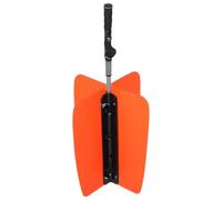 FOYTOKI Golf Swing Fan Trainer Portable Golf Swing Training Aid Wind Resistance Smart Data Analysis Outdoor and DIY Training Abs Material