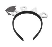 FOYTOKI Graduation Ceremony Headband Stylish Tassel Design for Graduation Party Decor Silver Tassel for Women