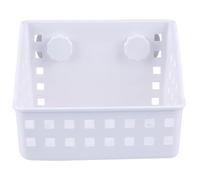 FOYTOKI Guinea Pig Pet Grass Holder for Small Animals with Suction Cup, Plastic Food Holder Feeder Bowl in White, Pp Material Designed to Avoid Bites and Prolong Use Time Pet Feeding