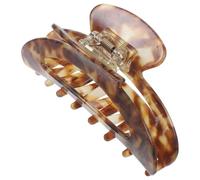 FOYTOKI Hair Claw Clip Easy to Use with Strong Hold for Women and Teen Large Marble Pattern Acetate Sheet Material Minimalist Style Hair Accessory Suitable for Cooking and Ceremony