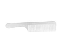 FOYTOKI Hair Dressing Accessory Barber Comb Titanium Steel Hair Cutting Comb Silver
