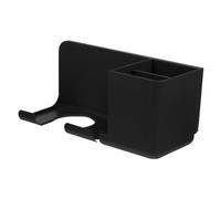FOYTOKI Hair Dryer Storage Shelf Wall Mounted Blow Dryer Holder Organizer for Bathroom Accessories No Drilling Space-saving Design for Hair Curler and Beauty Tools Upgrade Version