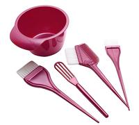 FOYTOKI Hair Dye Kit Hair Coloring Bowl Brush Set Stirrer for Professional/beginners