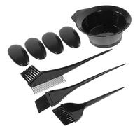 FOYTOKI Hair Dyeing Kit Safeguard Hair from Being Broken and Pulled with Plastic Mixing Bowl and Earmuff for Salon and Home Use