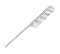 FOYTOKI Hairdressing Combs 25x3cm Titanium Steel Hair Dressing Comb for Barbers Anti-static Massage Hair Salon Tool