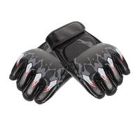 FOYTOKI Half-finger Kickboxing Gloves for Men with Comfortable Hand Position and Easy On-off Design, Made of Sturdy Pu and Eva Materials, for Mixed Martial Arts and Fitness Workouts