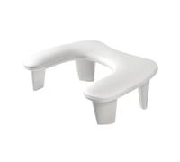 FOYTOKI Hand Pillow Holder Portable Nail Rest Stand for Nail Tech Desk Pu Leather Armrest Pillow Tilt Design for Manicure Practice