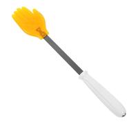 FOYTOKI Handheld Silicone Massage Stick Pat for Professional-Grade Back Massage with Lightweight Design, Sturdy Pp and Steel Material, for Relaxation and Muscle Relief