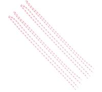 FOYTOKI Heart Pattern Shoelaces 2Pcs 120Cm Pink and Red Flat Love Design Sneaker Laces for Canvas, Athletic and Casual Shoes, Decorative Valentine’S Day Shoe Strings for Women and Men