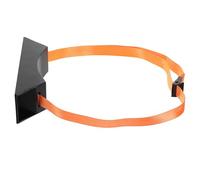 FOYTOKI Heavy-duty 1.5m Gas Cylinder Fixed Strap with Steel Chain, Wall-mounted Propane Tank Holder and Oxygen Cylinder Support for Industrial and Vehicle Use