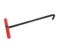 FOYTOKI Heavy-Duty Rust Resistant Rebar Material Sewer Maintenance for Manhole Cover Hook with Sturdy Handle Practical Over Door Lifting Hook and Factories
