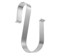 FOYTOKI Heavy-duty S Shape Life Buoy Bracket Rail Mounting Bracket for Boats Quick Emergency Access Space-saving Lifebuoy Holder with Secure Hook Design
