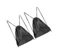 FOYTOKI Helmet Drawstring Storage Bag 2pcs, Large Capacity Lightweight Motorcycle Helmet Dustproof Carry Pouch, Foldable Travel Sports Backpack for Cycling and Beach Use