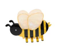 FOYTOKI Honey Bee Hair Claw Clip for Women Large Animal-themed Hair Accessory Fun Cartoon Design for Styling and Updos