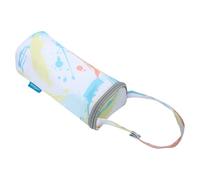 FOYTOKI Insulated Cooler Bag for Milk with Convenient Hand Strap and Snap Clip, Oxford Cloth and Tin Material, Portable Bottle Bag for Outdoors and Outing