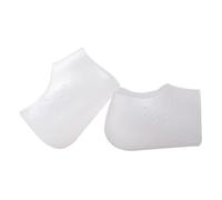 FOYTOKI Invisible Silicone Multipurpose Half Heel Pad for Men and Women, Height Increase Soles Cushion, 1 Pair White Half Shoe Lift Inserts for Comfortable Daily Wear