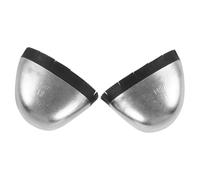 FOYTOKI Iron Toe Guards and Protective Shoe Inserts for Work Boots, Safety Toe Caps for Industrial and Construction Environments, 1 Pair Sturdy Covers