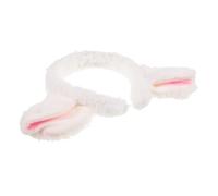 FOYTOKI Kawaii Sheep Ear Headband for Girls Soft Plush Animal Ears Cute Headband Decoration Fashion Wear at Parties and Face Washing