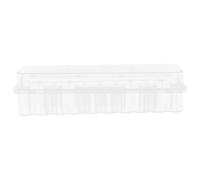 FOYTOKI Lab Vial Storage Plastic Box with Versatile Use for Test Tube and Essential Oil Storage at Home