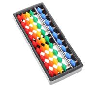 FOYTOKI Level Colorful Plastic Student Abacus with Beads Portable Math Tool for Arithmetic Learning Lightweight Design for Classroom and Home Use