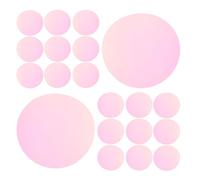 FOYTOKI Light Gel Filters 35Pcs Color-Changing Transparent Gel Light Filter 74mm Round PET Sheets for LED Tubes Spotlights Studio and Bedroom