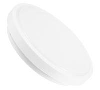 FOYTOKI Magnet Lampshade Round Ceiling Light Cover PVC Magnet White Magnetic Installation Ceiling Mounted Minimalist Contemporary Bedroom Room