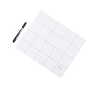 FOYTOKI Magnetic Repair Work Mat with Pen Rewritable Small Parts Magnetic Pad for Electronics Repair Design for Screw Organization Handy Tool for Phone and Laptop Maintenance Random Color
