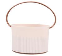 FOYTOKI Makeup Brush Cleaning Bowl Makeup Brush Container Holder for Quick Cleaning Portable Design and Beginners